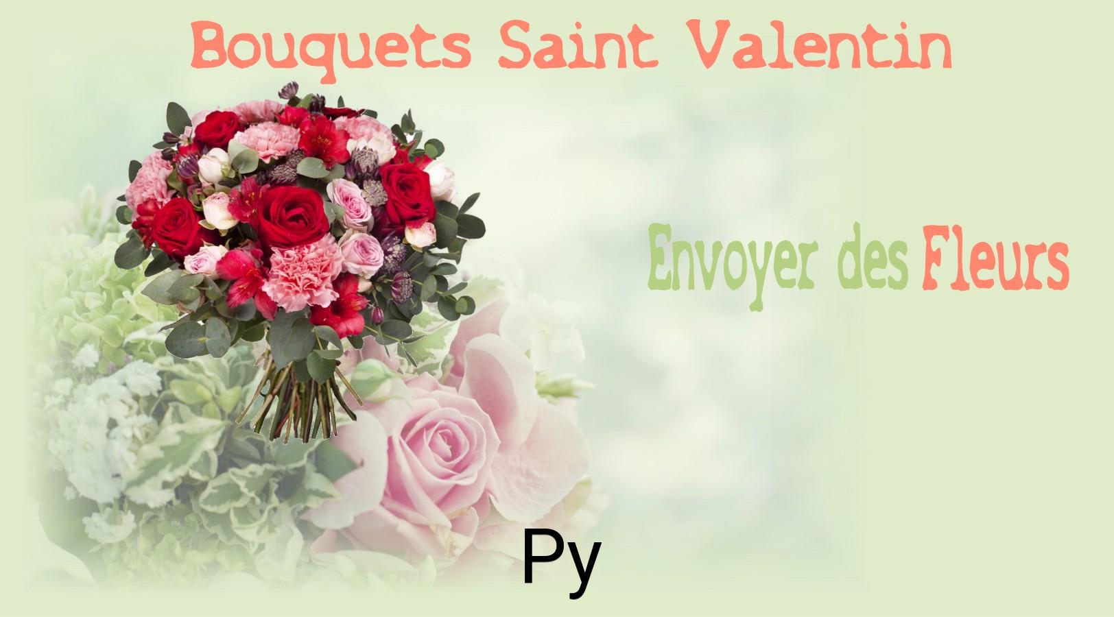 Roses de Saint-Valentin livrées à Py